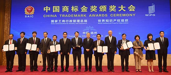 2017年中国商标金奖